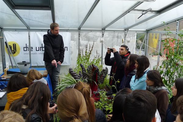 Students scout for ideal location for community aquaponics in Dortmund