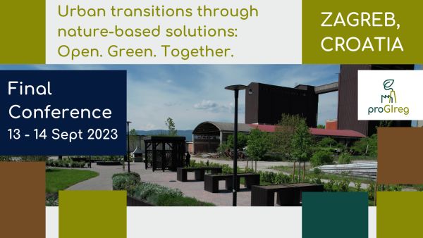 Urban transitions through nature-based solutions: Open. Green. Together.