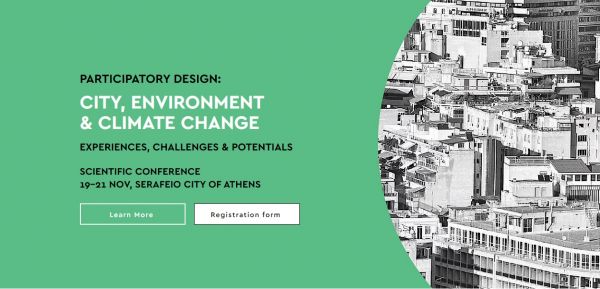 Participatory design: city, environment & climate change experiences, challenges & potentials – conference